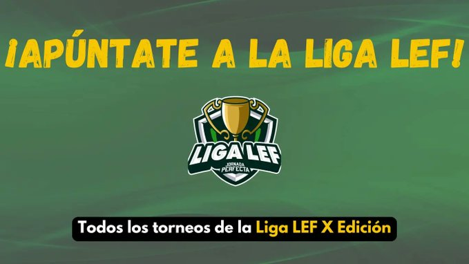 🚨 ¡Ya somos casi 1.000 usuarios en <a href="/LigaLEF/">Liga LEF</a>, pero aún hay plazas libres!

‼️Date prisa y únete a la liga más competitiva de #Biwenger, en su 10º Aniversario

Pincha en el siguiente enlace para acceder y sigue los pasos que te detallamos a continuación⤵️
biwenger.as.com/join/group-lig…