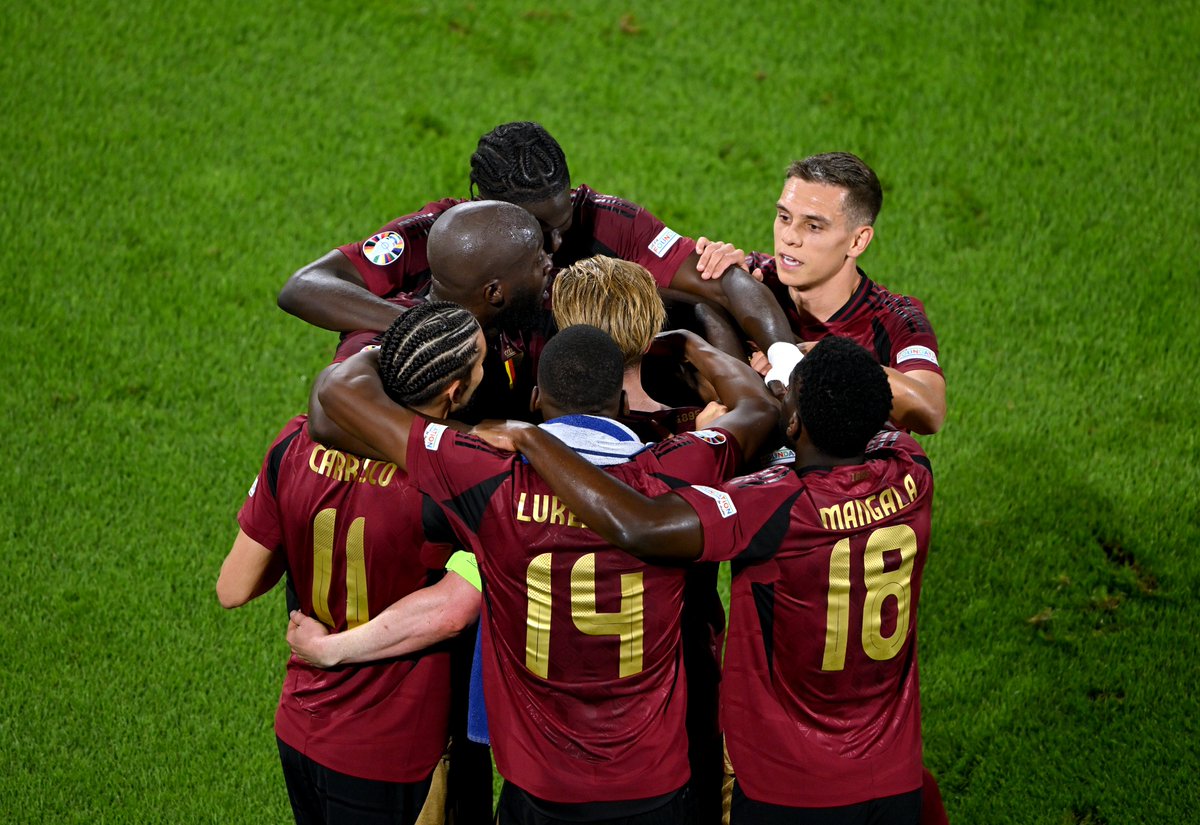 UEFA's tweet image. ๐ง๐ช Happy Belgium National Day! ๐ง๐ช
๐ฅ๐ Today, we celebrate a nation with a rich football heritage, where fans live and breathe the game.