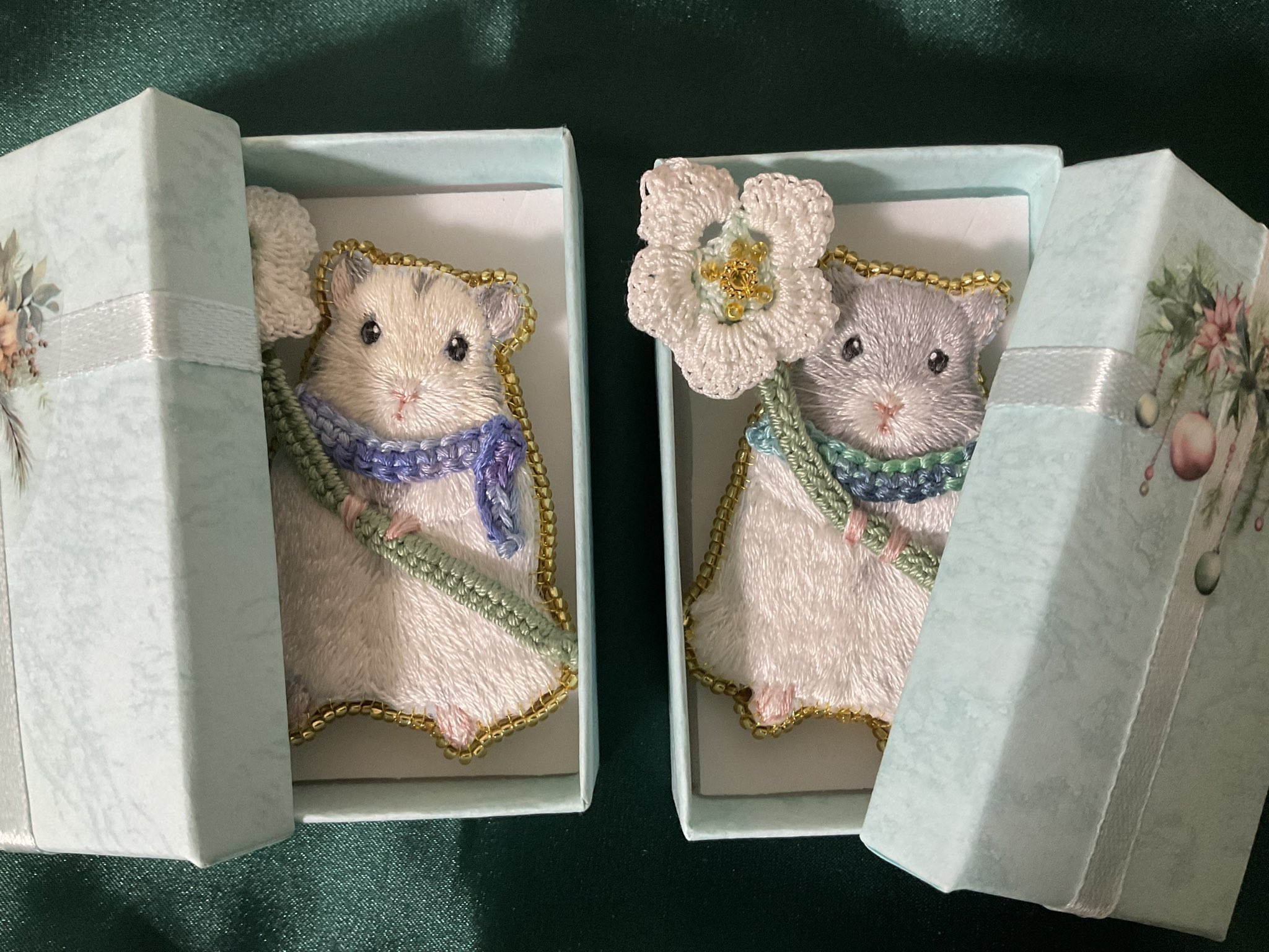 生き物刺繍屋hidden futong@通販再開未定 on X: 
