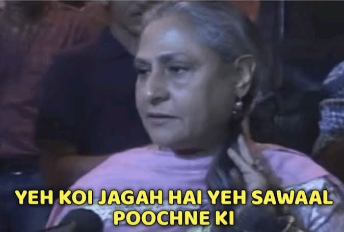 sajcasm_'s tweet image. 'i asked chat gpt', 'i asked grok' well i asked Jaya bacchan ji and she said