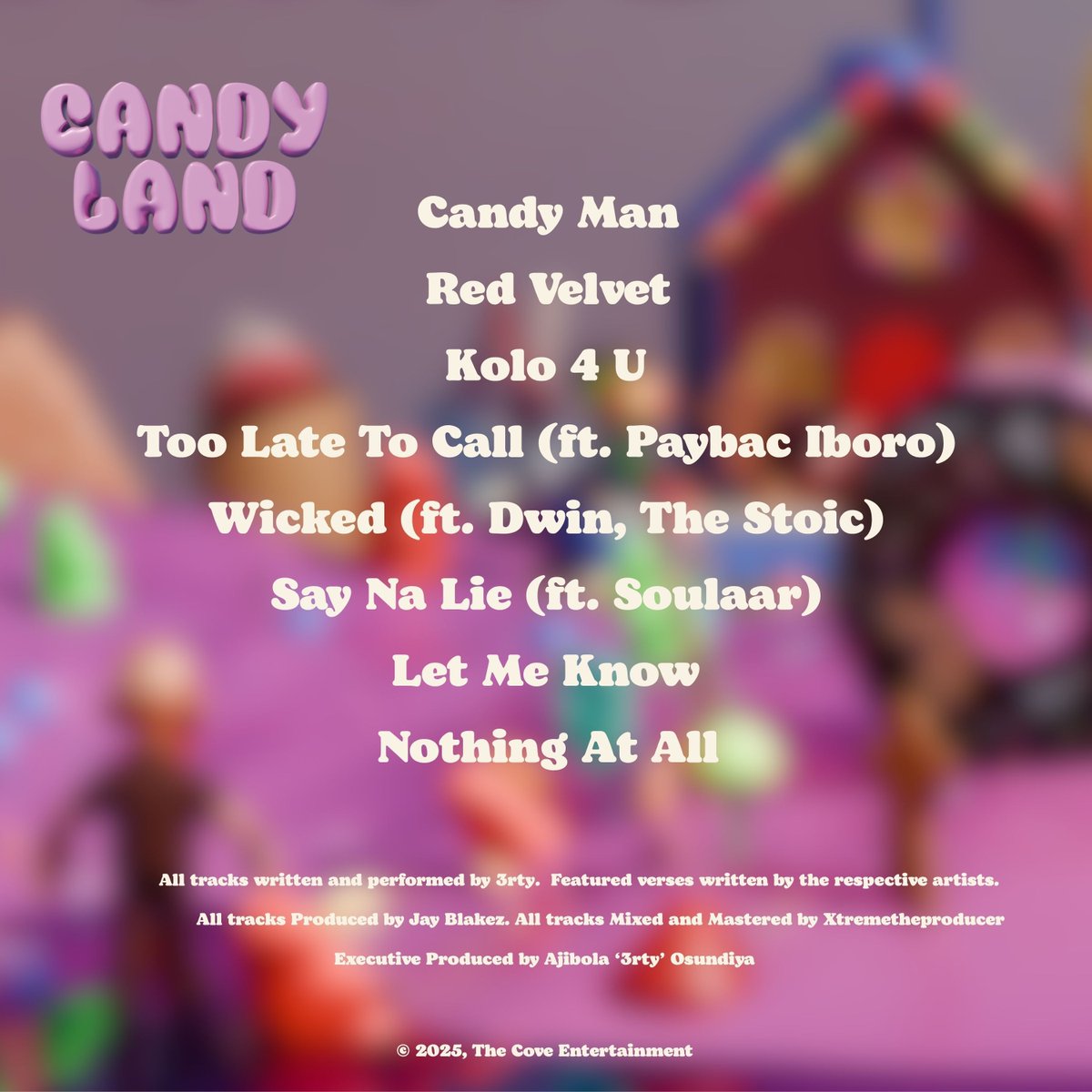 3rty ๐ญ (@3rtymusic) on Twitter photo My debut solo album drops by midnight.
Featuring @dwinthestoic @lookatpaybac <a href="/itssoulaar/">Sรถulaar โ๏ธ</a>
Are you ready? Am I ready?
#Candyland #3rtymusic My debut solo album drops by midnight.
Featuring @dwinthestoic @lookatpaybac <a href="/itssoulaar/">Sรถulaar โ๏ธ</a>
Are you ready? Am I ready?
#Candyland #3rtymusic