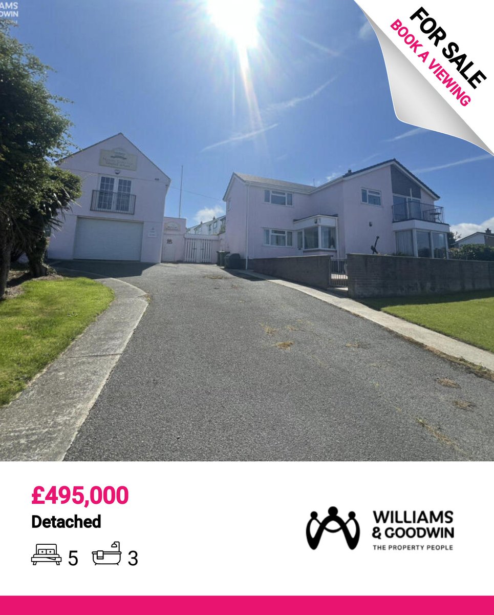 Gwelfor Estate, Cemaes Bay, Anglesey, LL67
For Sale: £495,000
Discover coastal living in Cemaes Bay with this five-bedroom detached home. Enjoy sea views, a spacious garden...
Call 01248 75 1000 tppuk.com/estate-agents/… #AwardWinning #NorthWales #HouseHunting