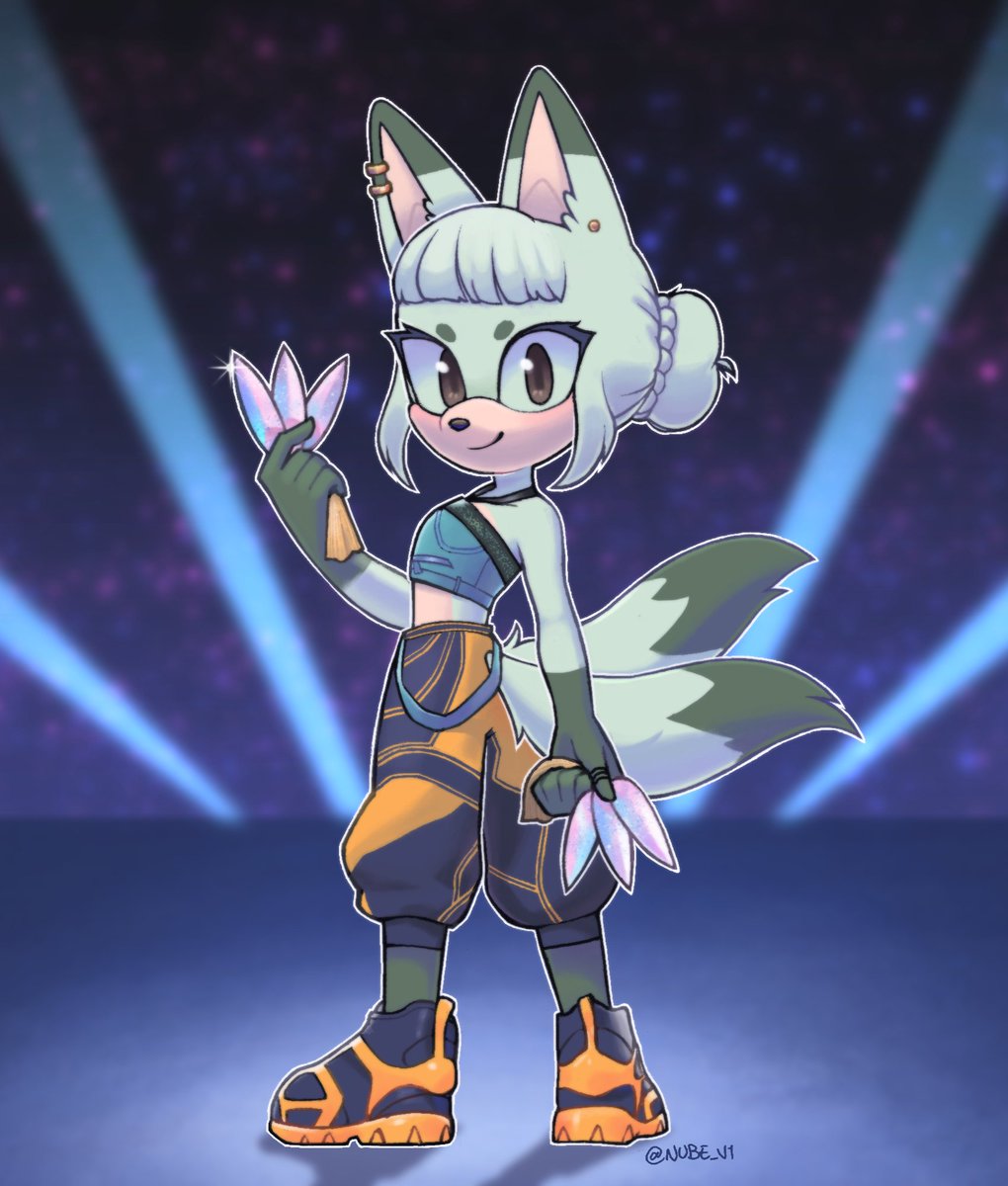 nube_v1's tweet image. Zoey from Huntrix cosplay 💖💖
#sonicoc #sonicsona #huntrix