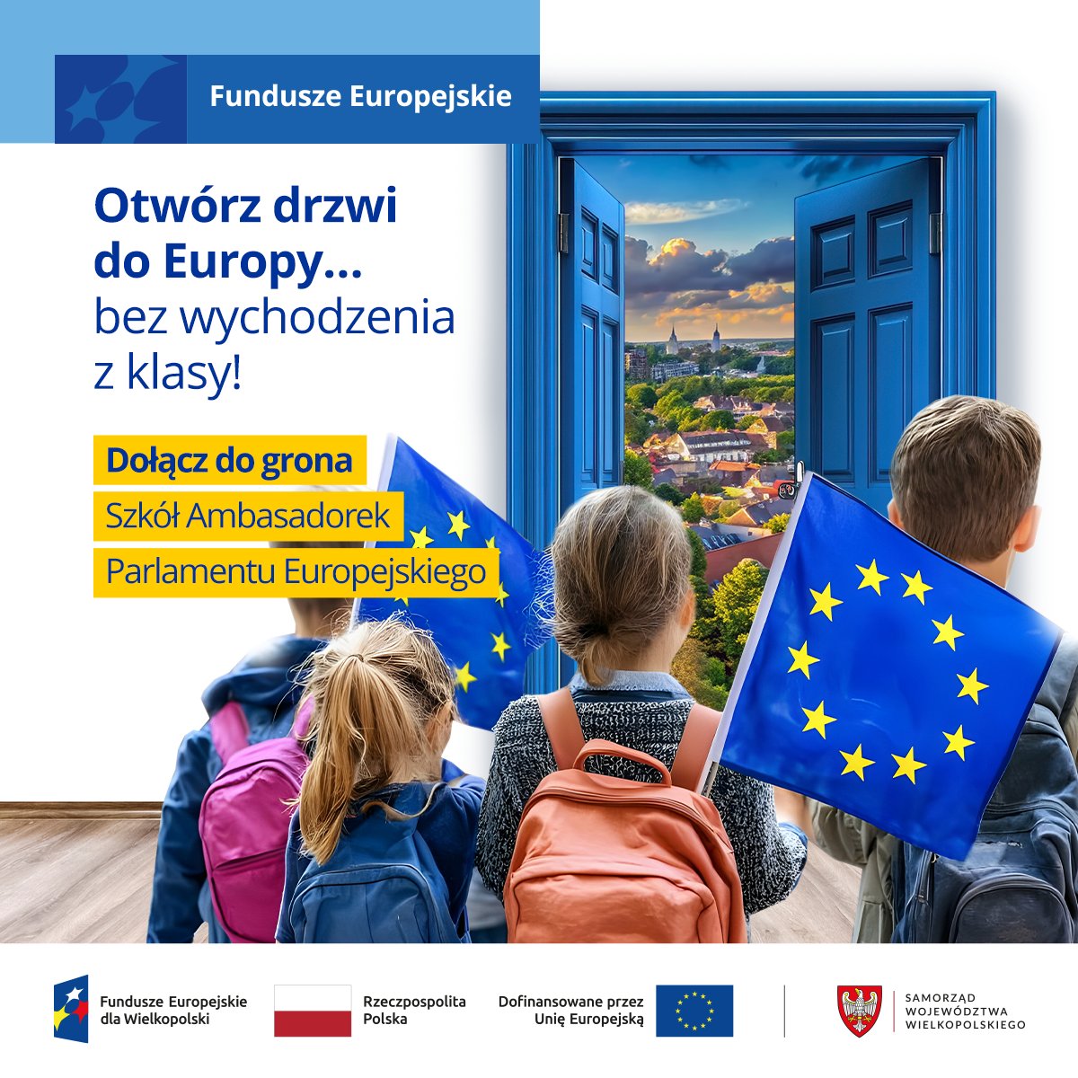 funduszeuewlkp's tweet image. 🇪🇺 🏫 Zostań Szkołą-Ambasadorką Parlamentu Europejskiego!
Dla szkół ponadpodstawowych nowoczesne materiały, warsztaty, konkursy i szansa na wyjazd do Strasburga ✈️
Zgłoszenia do 31.08: EPwarszawa@europarl.europa.eu
Szczegóły 👉 europa.eu/!JqfHj6