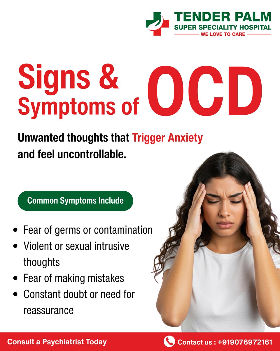 Intrusive thoughts in OCD can trigger intense anxiety — don’t suffer in silence, seek help today.