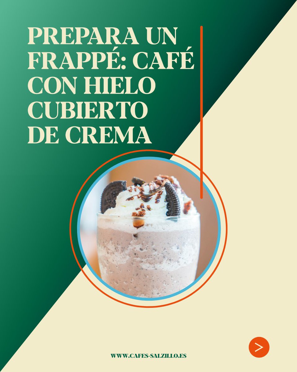cafes_salzillo's tweet image. ☀️El verano se disfruta mucho más con un buen frappé en la mano.
Atrévete a prepararlo con nuestro Café Salzillo ☕️ : fresquito, delicioso y muy fácil de hacer.
👉 Te dejamos la receta paso a paso para que lo prepares en casa en un momento.