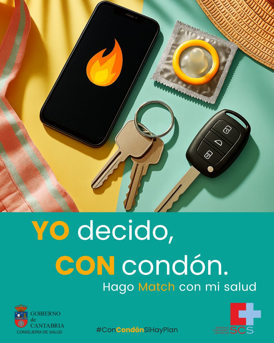 Servicio Cántabro de Salud (@scsalud) on Twitter photo La experiencia no inmuniza.
Las ITS también afectan a los 50+.
Haz match con tu salud. Usa condón.
#ConCondónSíHayPlan La experiencia no inmuniza.
Las ITS también afectan a los 50+.
Haz match con tu salud. Usa condón.
#ConCondónSíHayPlan