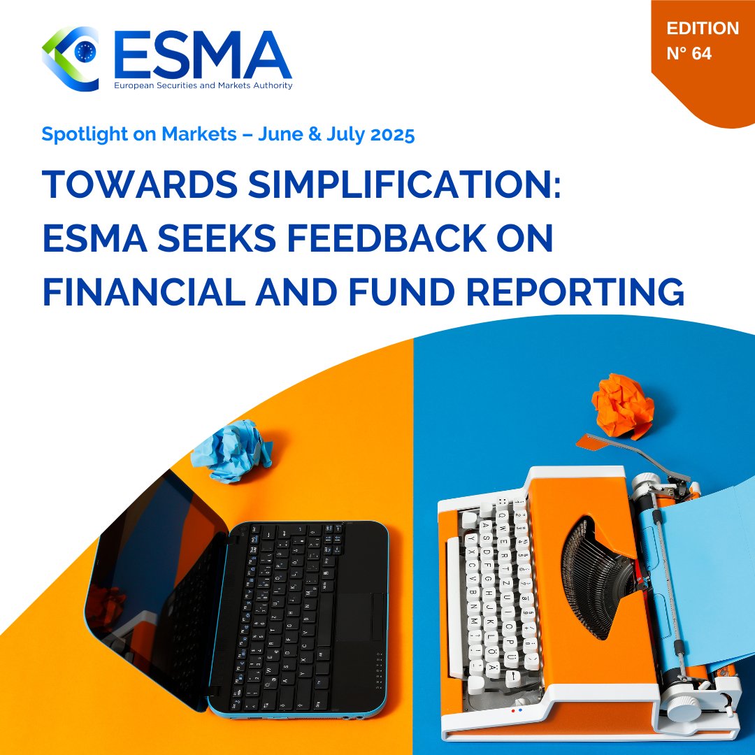 ESMA - EU Securities Markets Regulator 🇪🇺 tweet media
