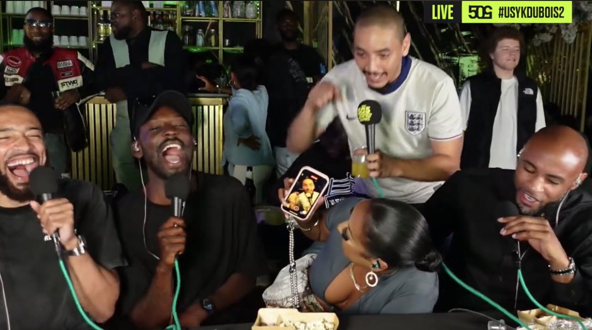 Privilege and honour to be on the panel for <a href="/the505way/">The 505 🥊</a> Usyk vs Dubois 2 Undisputed Watch Party alongside some great names. Incredible night of boxing, energy, and vibes 🥂🥊

Congrats to <a href="/the505way/">The 505 🥊</a> on the 70K Live Viewers also onwards and upwards for the next one 🥳