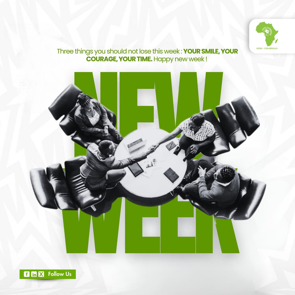 🌟 NOUVELLE SEMAINE, NOUVEL ÉLAN ✨

Garde précieusement ces trois trésors cette semaine : ton sourire, ton courage et ton temps.
N’oublie pas, chaque jour est une opportunité de mieux faire. 💪

Très belle semaine à tous.

#Motivation  #NouvelleSemaine #ResterPositif