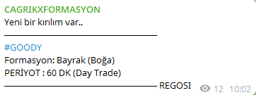 Day Trade için formasyon arayanlar Gönderiyi Rt'leyip ve yoruma yazsın. Sınırlı sayıda anlık formasyon kırınım üyeliği hediye edelim. #bist100 #viop #borsa