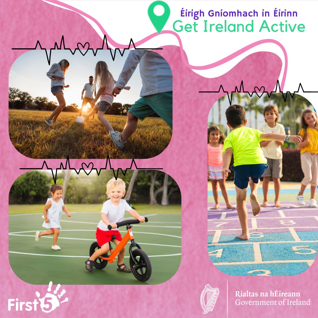 No activity is a small activity. They all contribute to your child's health and development. Let's Get Ireland Active! ⛹️⚽️🚴

Visit getirelandactive.ie