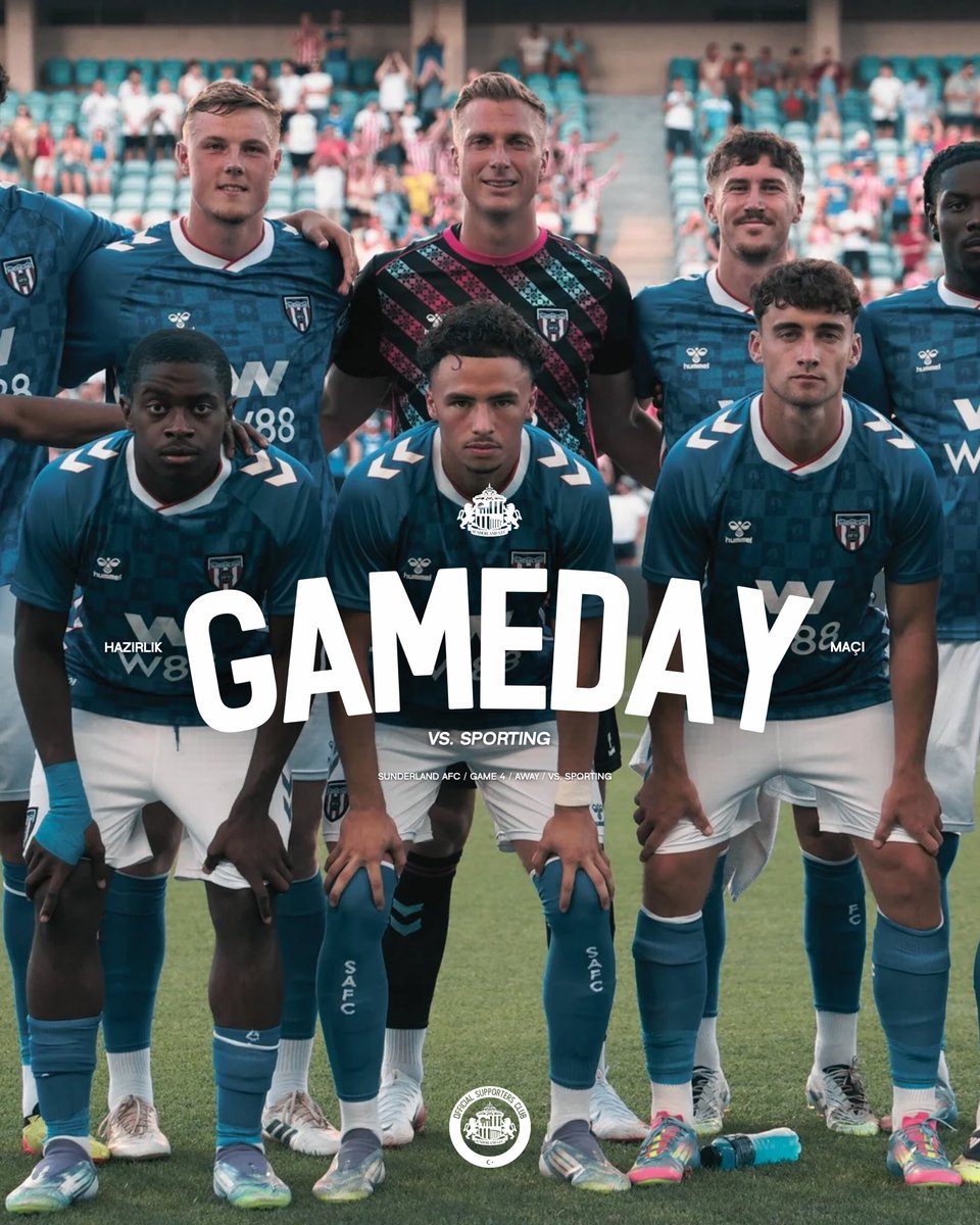 ❤🤍 MAÇ GÜNÜ

🆚 Sporting CP
🏆 Hazırlık Maçı
🏟 Estádio Algarve
⏰ 🏴󠁧󠁢󠁥󠁮󠁧󠁿 8PM / 🇹🇷 22.00
📺 SAFCTV

#SAFC