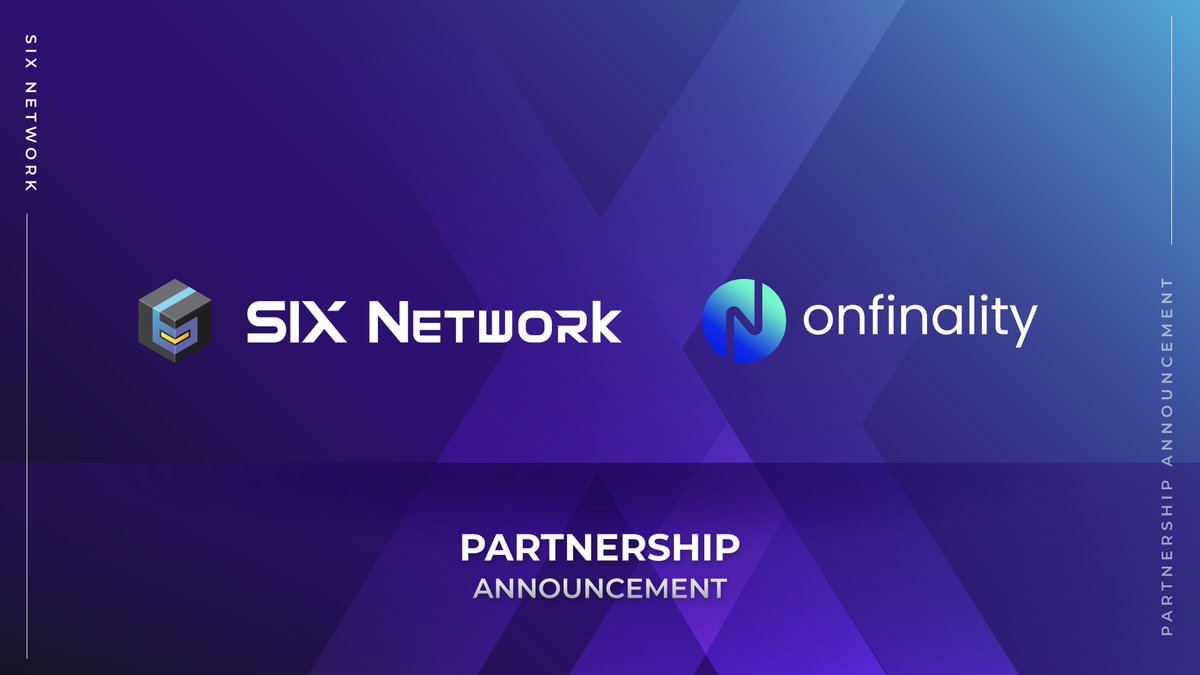theSIXnetwork's tweet photo. 5/ Collaborated with @OnFinality on Data Index Integration

We announced a partnership with #OnFinality, an API service platform, to enhance blockchain network performance and strengthen SIX Protocol. We also began testing OnFinality’s Data Index Integration system to improve data storage and facilitate the development of high-performance applications in the future.