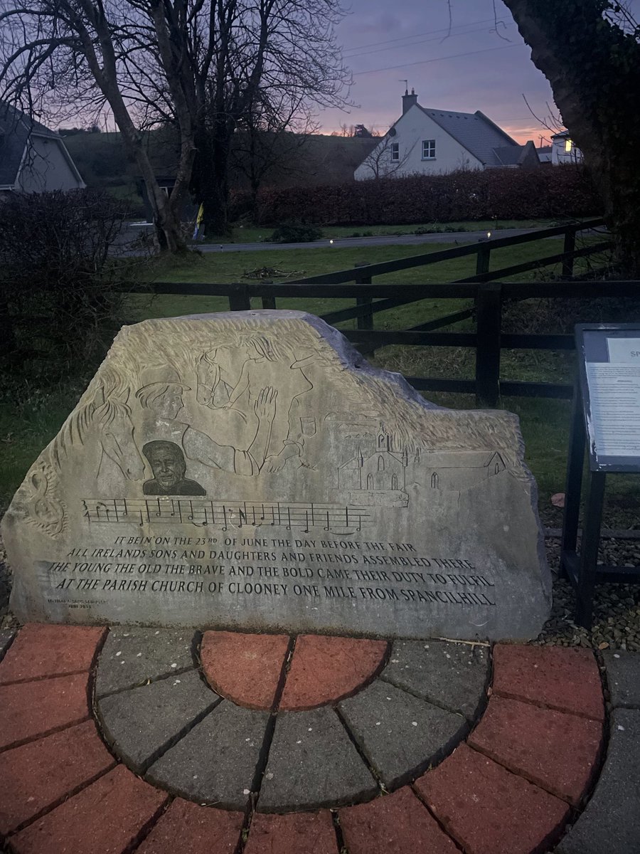RCCoulombe's tweet image. In February of this year I visited Spancil Hill in Ireland, scene of the famous song. To paraphrase, I’m about to go to sleep in California, many miles from Spancil Hill.