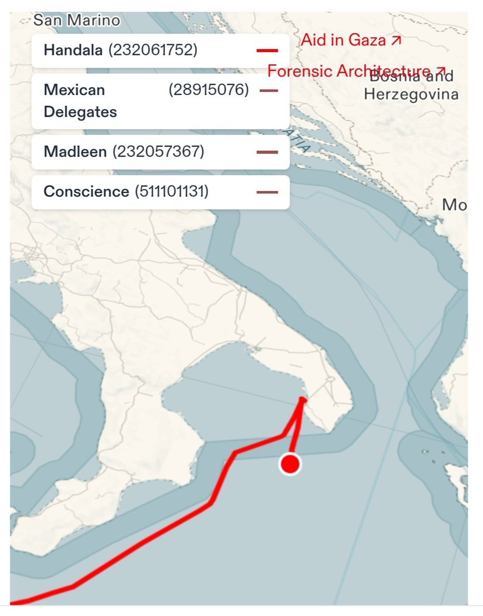 GabrielleCthl's tweet image. 🇵🇸 Suivez le Handala sur le tracker :
freedomflotilla.org/ffc-tracker/?f…
