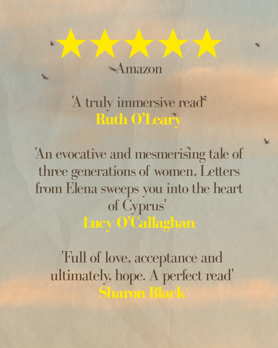 Legend_Press's tweet image. Praise for Letters from Elena 💌
🌺 April was ten when her best friend, Elena, disappeared. Thirty years later, she goes on a journey to find her.
@AnneHamilton7 #LettersFromElena #SummerRead #LegendPress