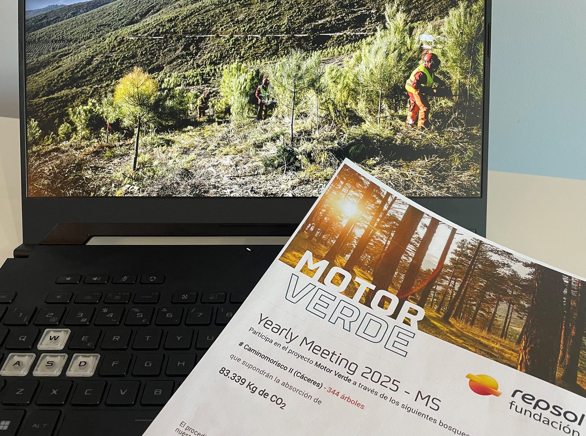 For the third year in a row, MS has offset the CO₂ emissions from its Yearly Meeting—its largest and most wide-reaching event—through a reforestation project launched in Caminomorisco (Cáceres, Spain) by <a href="/FundacionRepsol/">Fundación Repsol</a>'s #MotorVerde program
managementsolutions.com/en/publication…