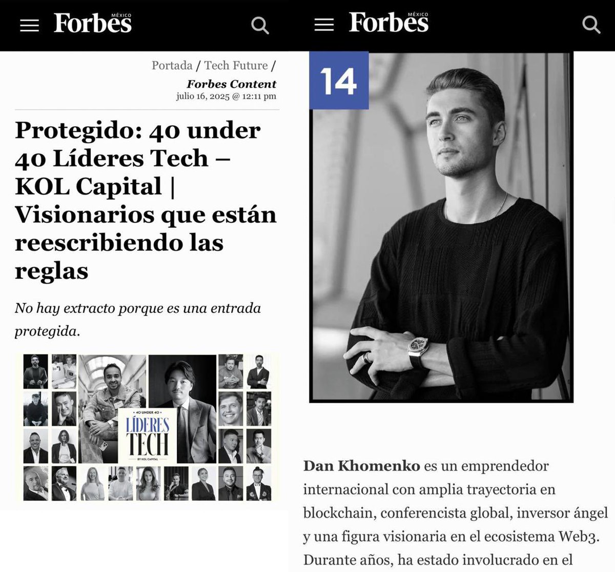 galaxy_sidus's tweet image. We’re thrilled to announce that @SidusMaster has been named a Visionary in Forbes Latin America’s “40 Under 40”!
This is a huge milestone for our company and our amazing team. We’re inspired more than ever to keep pushing boundaries, creating epic experiences, and leveling up…