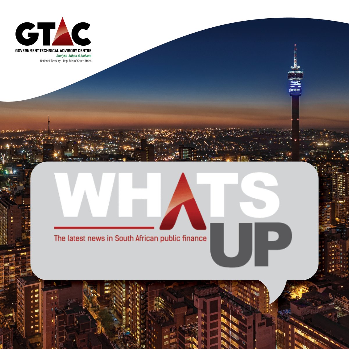GTACSouthAfrica's tweet photo. 📢 New GTAC WhatsUp is here!

🧠 Insights on local development &amp; infrastructure
📌 Tender alert: Join GTAC’s Tech Advisory Hub
🧰 Free PPP Training: 20–22 Aug

🔗 https://t.co/T6Iu4QpXJ5

#GTAC #WhatsUpGTAC #PPPTraining #Tenders #PublicFinance https://t.co/dsgjpm84Gj