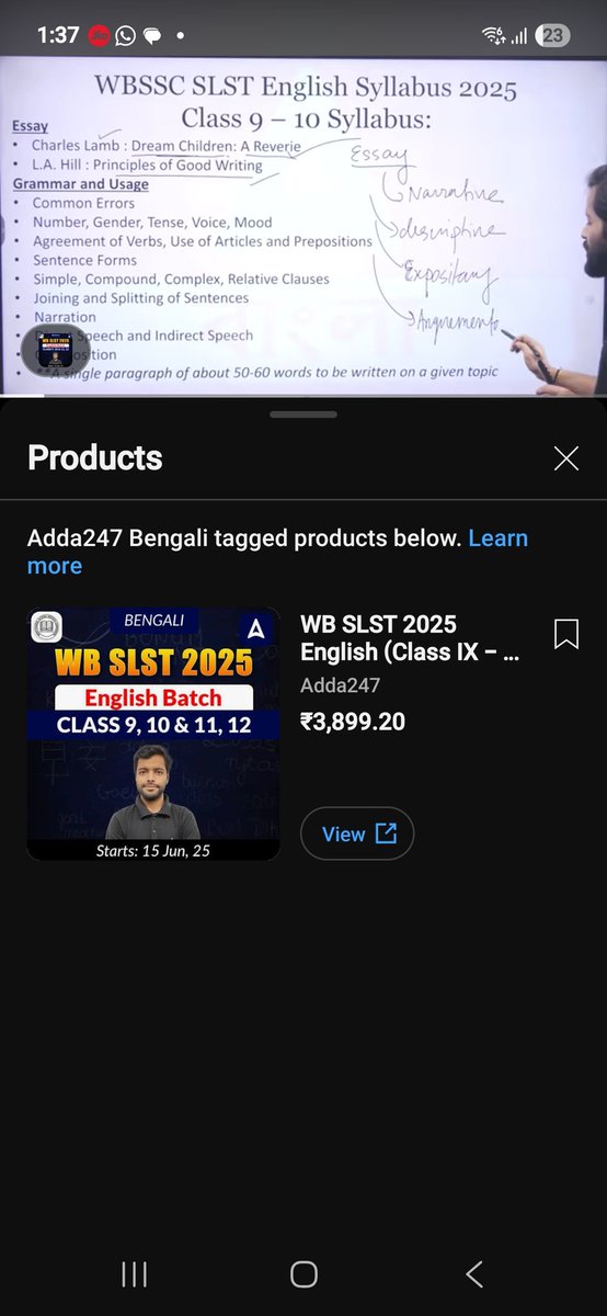DeepteshBiswas7's tweet photo. Very injustice to us while @adda247live is promoting their class with apurba sir but now who taking the class wearing a buniyan on his laptop ! lol https://t.co/qnX3UAnArn
