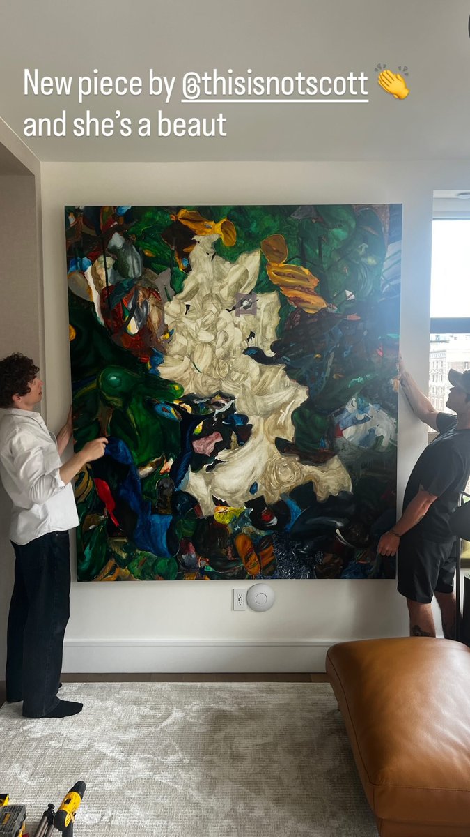 SashaRoiz Via Instagramstorie New piece by #thisisnotscott and she's a beaut