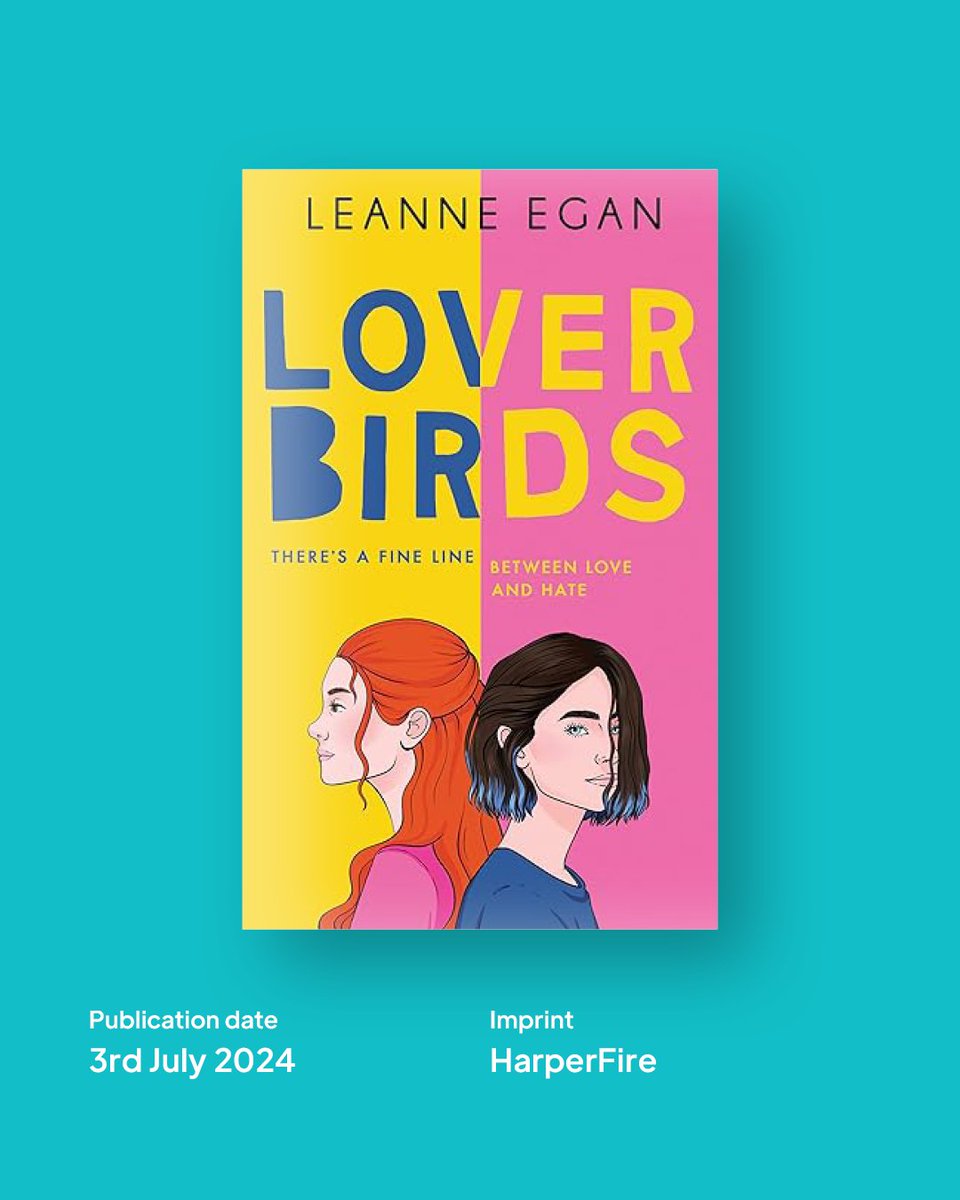 yabookprize's tweet image. We spoke to Leon Egan, about his #YABookPrize shortlisted novel Lover Birds💛🩷
"I hope that if readers take anything away from this book, it’s a reminder to be unapologetic – to never make yourself smaller or quieter for anybody".