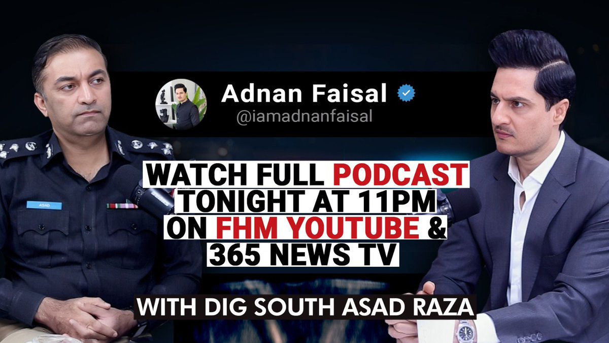 SouthDig's tweet image. ڈی آئی جی ساوتھ سید اسد رضا آج رات ایف ایچ ایم پوڈکاسٹ میں خصوصی گفتگو کریں گے، جس میں وہ ساؤتھ زون میں پولیسنگ، عوامی تحفظ اور جاری
اقدامات پر تفصیلی بات چیت کریں گے۔
#mediacellsouth #southdig #adnanfaisal #dhakarachi #awareness #DHA #Norcotic #marinaclub #DrugAwareness