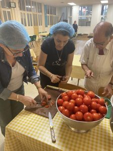 Salaam Shalom Kitchen operates every Wednesday offering hot meals in our community cafe plus access to groceries and take away meals. We are looking for new people to join our fantastic project, as we couldn’t do it without our volunteers.
Contact info@salaamshalomkitchen.co.uk
