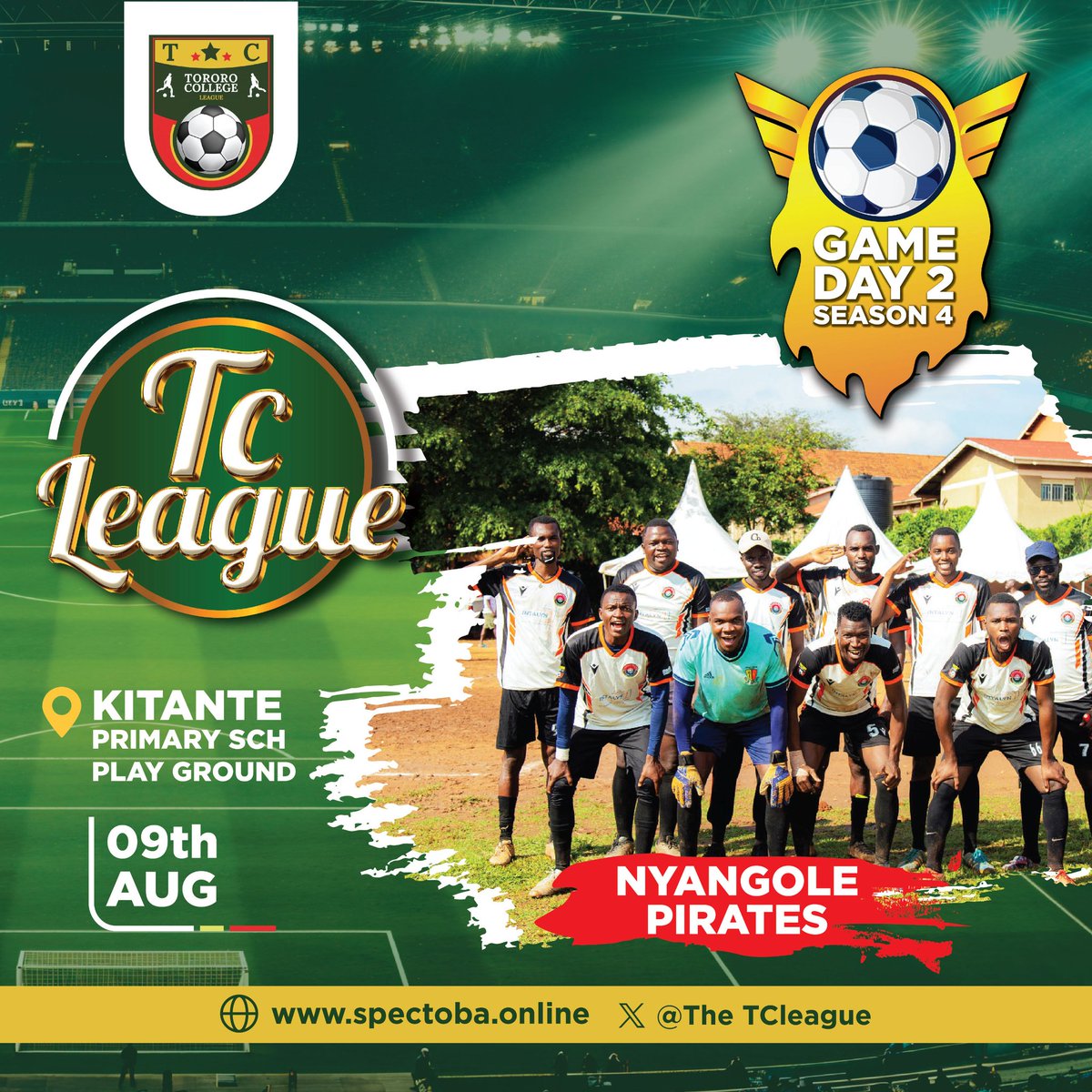 The Tororo College League (@thetcleague) on Twitter photo Match Day 2 returns August 9th August 2025
Has your cohort subscribed yet?
<a href="/SpectobaO/">SPECTOBA Official</a> Match Day 2 returns August 9th August 2025
Has your cohort subscribed yet?
<a href="/SpectobaO/">SPECTOBA Official</a>