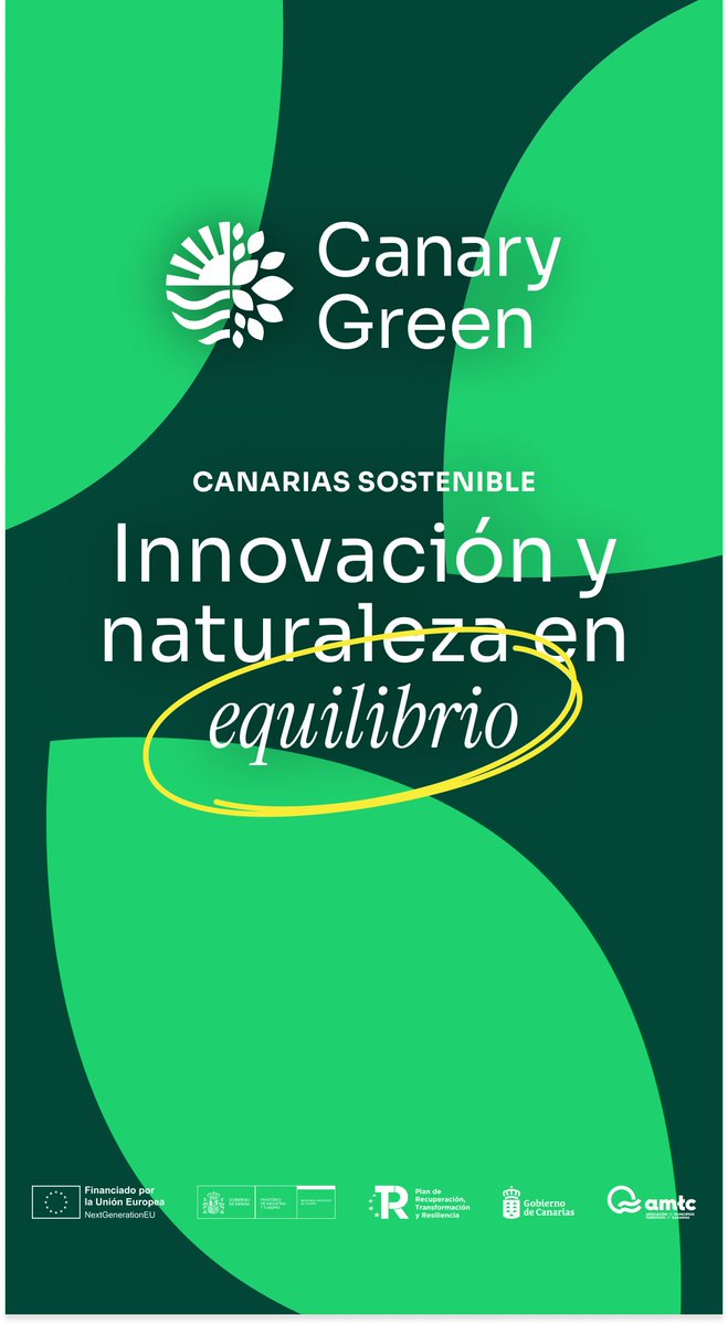 🌍Desde la movilidad eléctrica hasta la eficiencia energética, Canary Green está transformando el turismo en las islas.  
📢 ¿Quieres saber cómo estamos haciendo de Canarias un destino más sostenible?

🔗 Lee más aquí
canarygreen.amtcanarias.es/actuaciones-de…