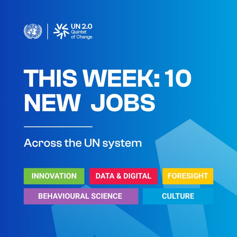 UNGlobalPulseUG's tweet image. 🌍 The UN is evolving — and so can you.
From smarter data use to bold innovation and future-thinking approaches, a new chapter of multilateralism is being written — one that's digital, inclusive, and agile. 🚀
📌 Ready to shape the future? Explore how your skills in #data,…