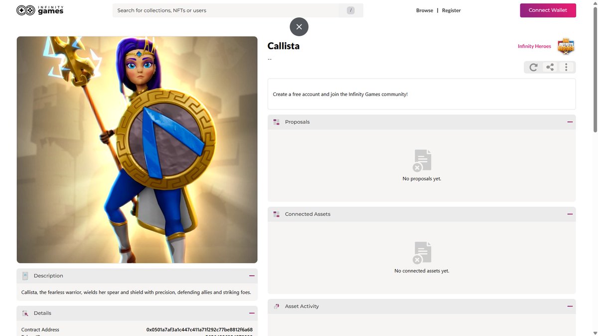 infygamestech's tweet image. 4 new heroes from Infinity Heroes just dropped on the Interoperable Asset Store 💥
Other games can now integrate them, unlocking gameplay interoperability across the ecosystem 🎮
More assets from other games are coming soon 👀
Explore the store: app.infinitygames.tech
The $INFY…