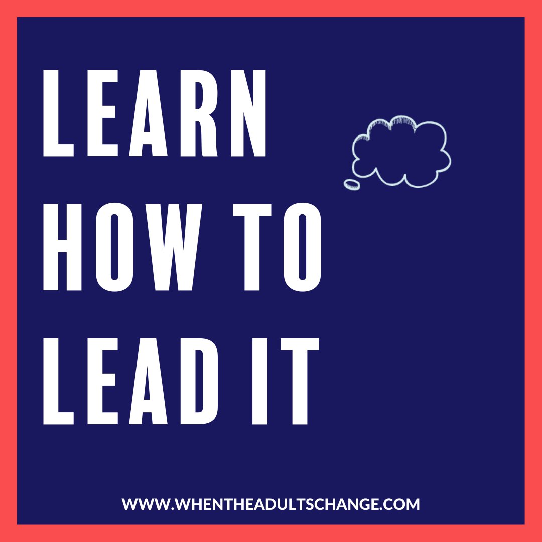 Our Leadership Course is helping senior and middle leaders in settings all around the world with the pace of change, the development of skills, and the redesign of systems. Find out more here: whentheadultschange.com/leaders-course or email Lucy@Whentheadultschange.com #EduTwitter