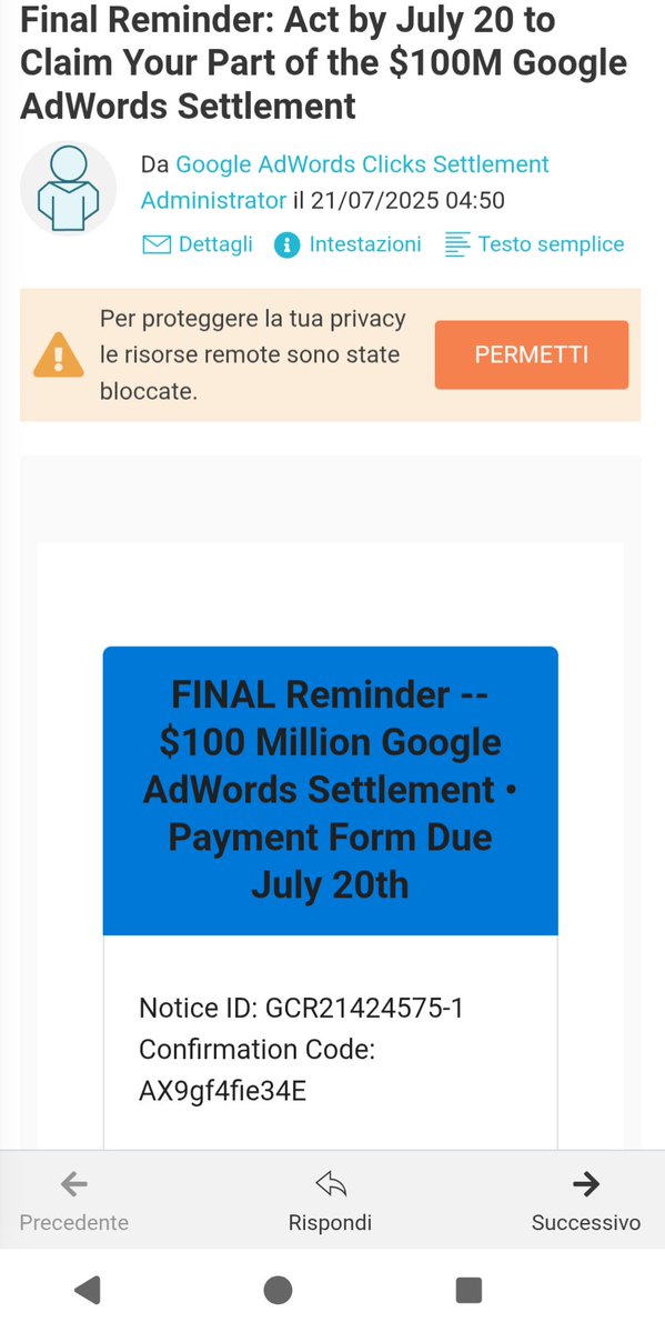 Adesso Claimo la mia parte dei 100m 💪

#scam
#security