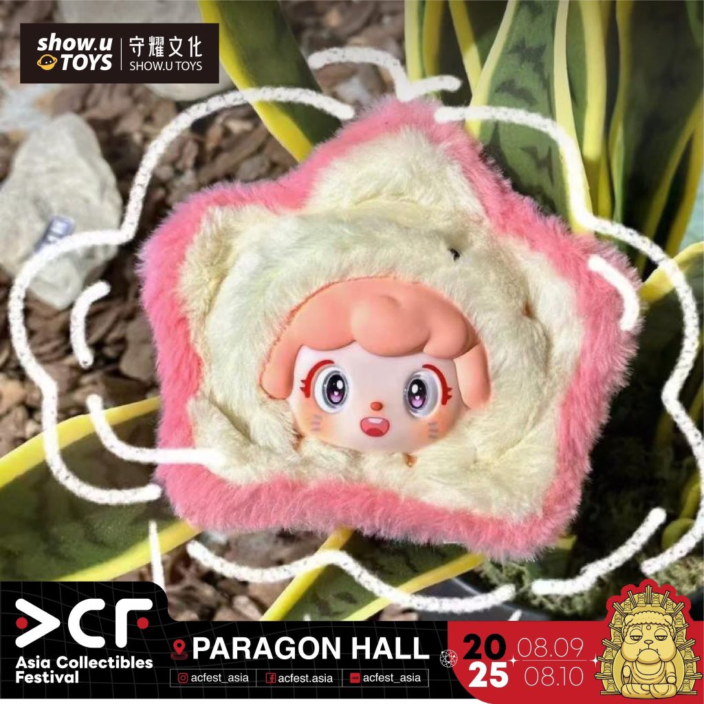 🔥 Meet Show.utoys at #ACF2025!
From original design to final figure — they do it all 🎨🛠️
Blind boxes, art toys &amp; creative vibes you can’t miss!

📍Booth C18 | Aug 9–10
🎟️ Tickets: [link in bio or zipeventapp.com/e/acf-25]

 #ArtToys #BlindBox #ACF2025Bangkok