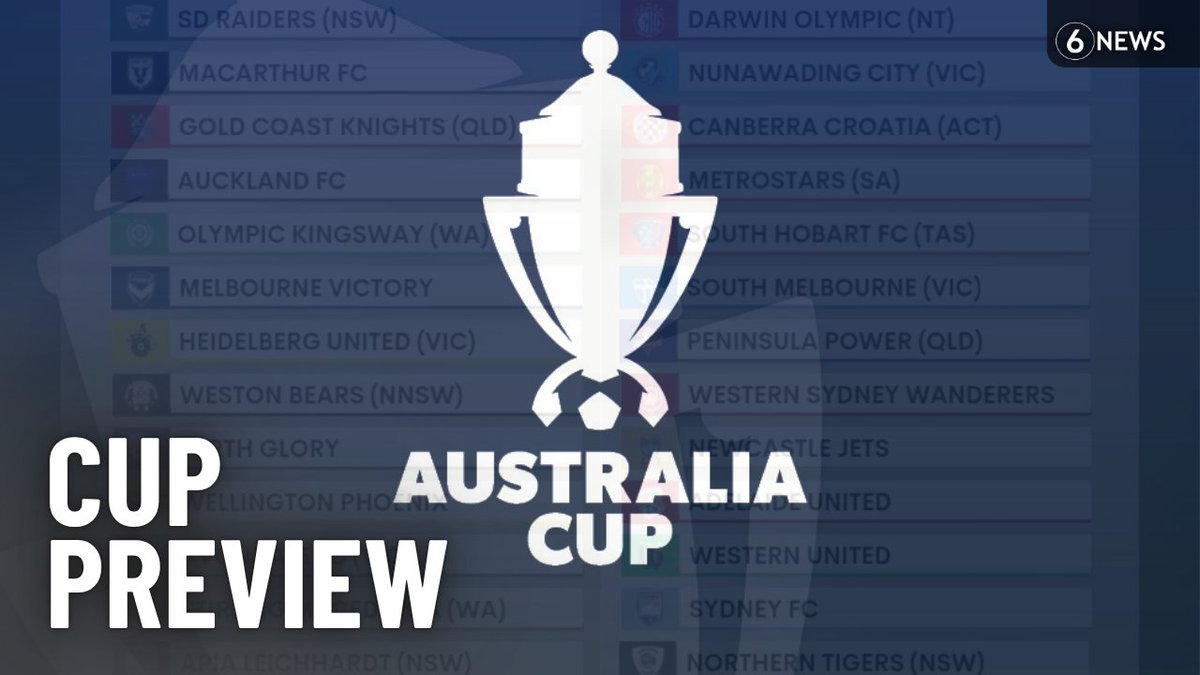 6NewsAU's tweet image. NEW: @NThinh06 previews the Australia Cup round of 32 – including the huge clash for a VPL2 side, plus several NPL clubs preparing or pushing for the Australian Championship
WATCH: youtube.com/watch?v=RvcbKD…