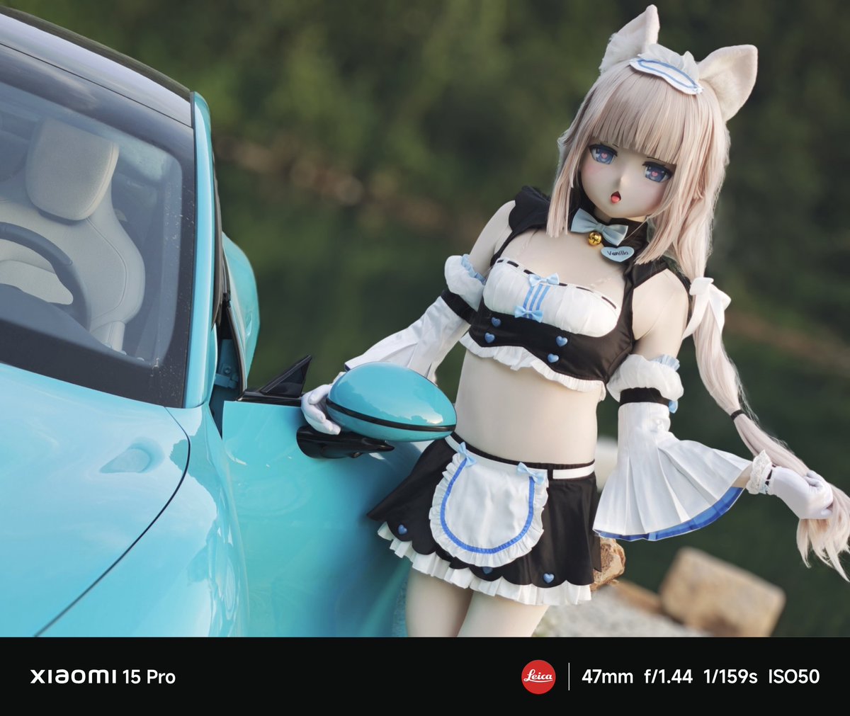 娃娃车模效果意外的好呢！可以下次报名参加车模了！