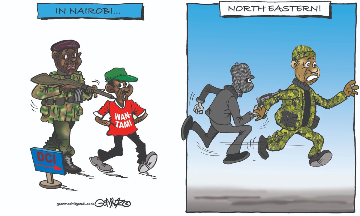 kiddoGAMMZ's tweet image. #WeAreNotTerrorists Kenya today... Cartoon for @StandardKenya @KTNNewsKE @ktnhome_