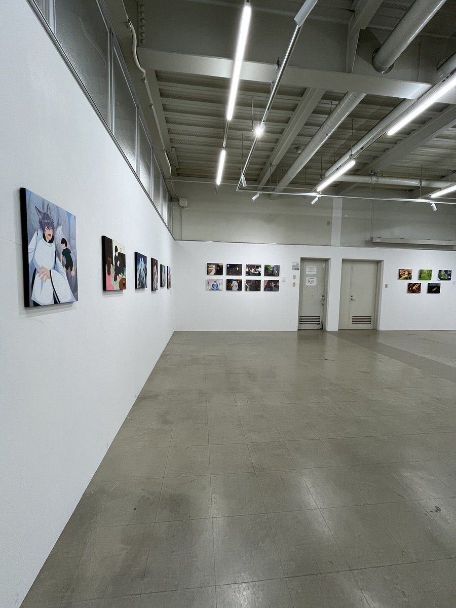 machii_zemi's tweet image. 搬入が終了しました！！
待井ゼミ展『わたしのとびら。』明日、22日から始まります！ぜひお越しください！！