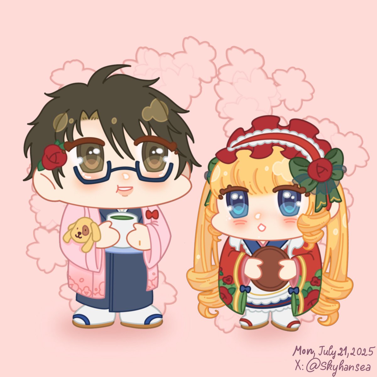 skyhansea's tweet image. I like shinku in japanese style clothes ❤️🍀✨
#RozenMaiden #ローゼンメイデン
#真紅 #薔薇乙女 #Shinku