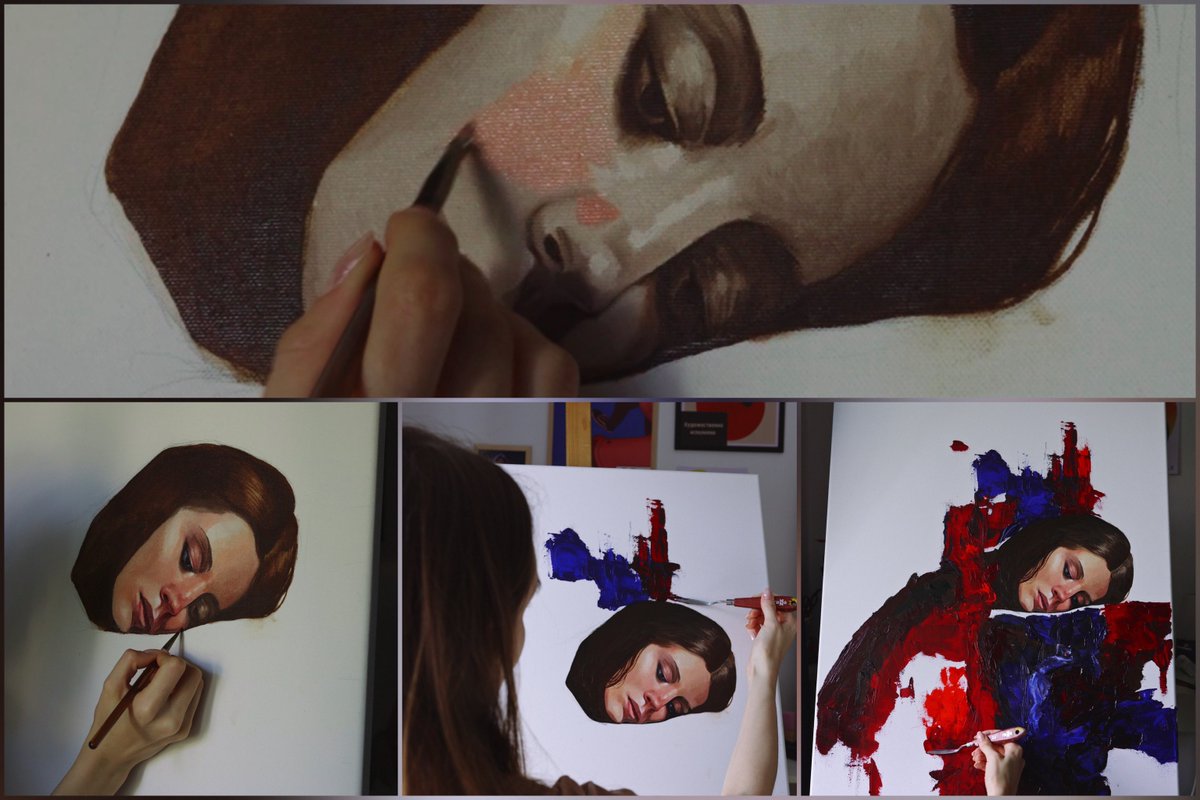 brandt_kl's tweet image. Good morning fam 🥹
Today I want to show the stages of creating my new painting.
I hope you’re having a perfect productive day today!