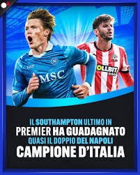 ZZiliani's tweet image. Come sta la Serie A ce lo dice il Friburgo: un modesto club non di Premier League ma di Bundesliga che di diritti tv ha incassato quest'anno più di Napoli, Juventus e Milan
Che in Inghilterra il club ultimo in classifica (il Southampton) introiti 130 milioni contro i 68 del…