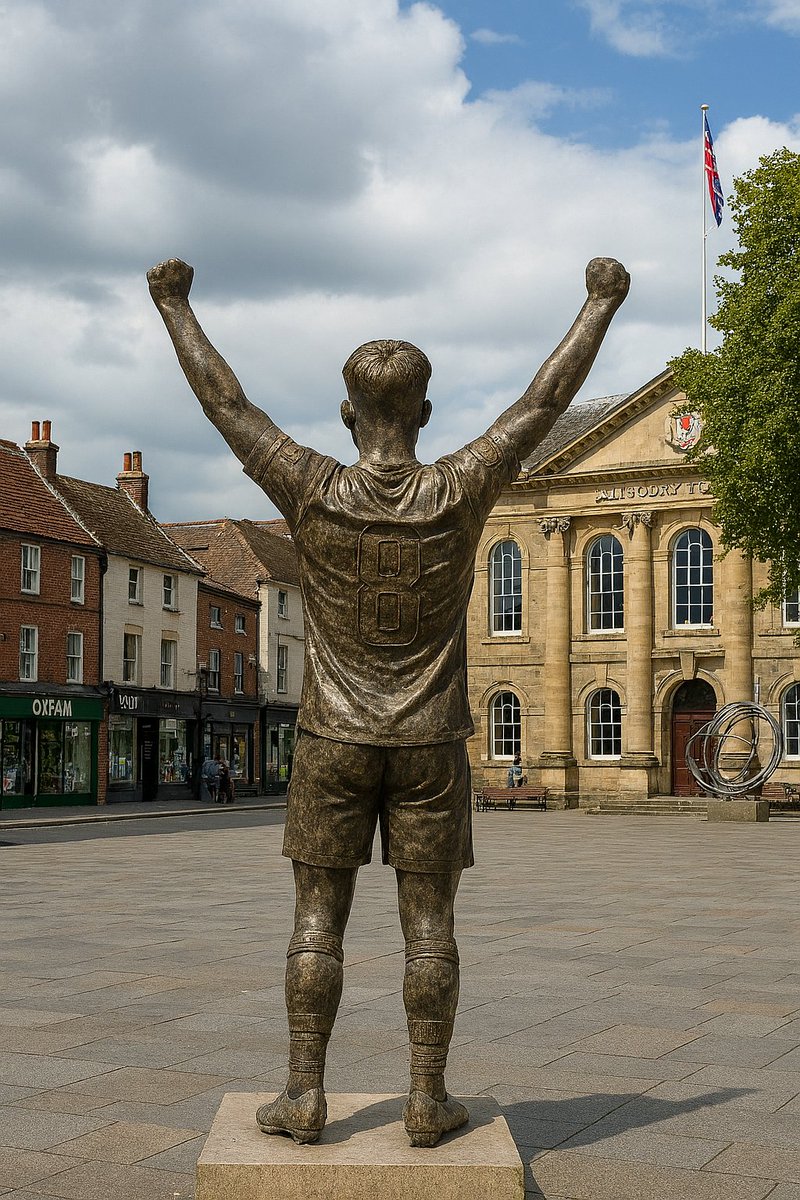 Basingstoke_FC's tweet image. We know we’ll never touch the heights or girth of the Wote Street Willy…
But @LukeMLabour, how do you feel about another statue?
One where you don't mind your Nan kissing its head...