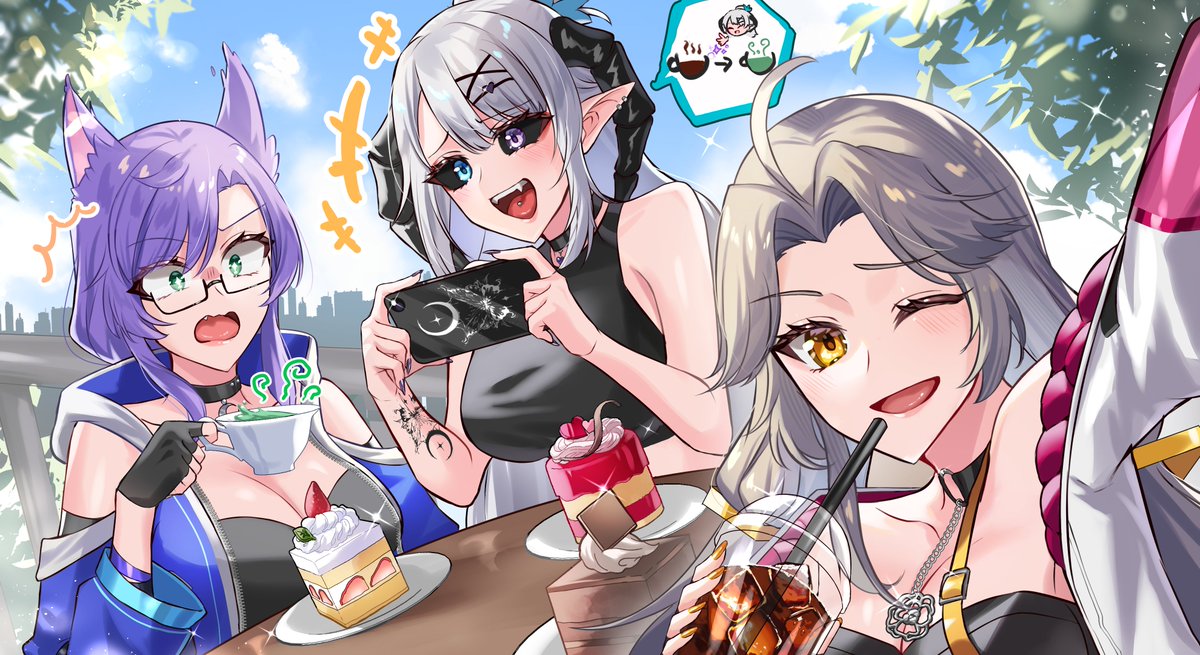 NAno_popo02's tweet image. I created an illustration as a birthday present for a friend, commissioned by RayliaRose!
#VGenComm #Commission