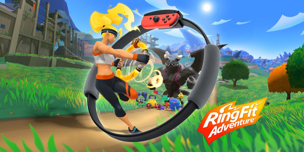 je trouve que sa fait un moment que j'ai pas fait ring fit, on y retourne du coup ! twitch.tv/thekimaritotv