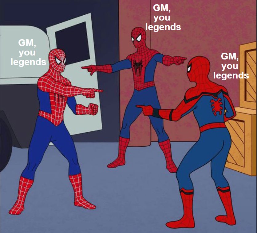 getgemsdotio's tweet image. Gm Legends 🤠

Happy NFT Monday.