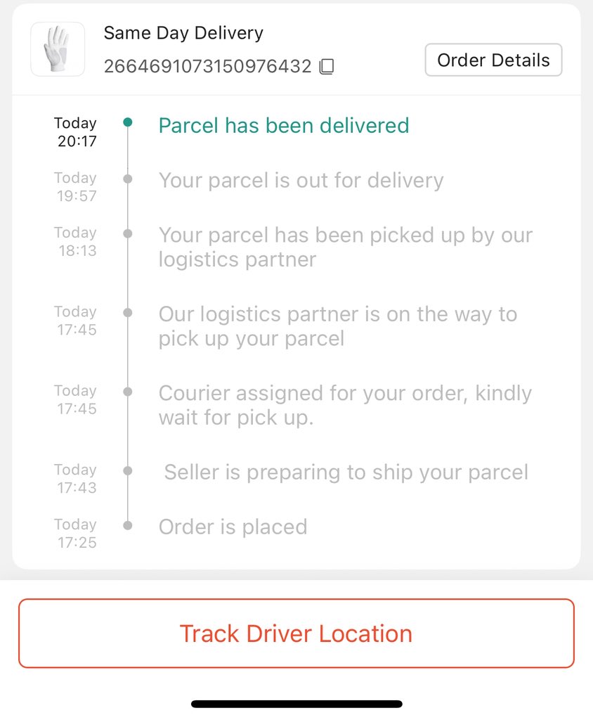 themillennialf_'s tweet image. Ordered at 5pm, delivered less than 3 hours later
This same day delivery thing is amazing, Shopee really won the e commerce battles
