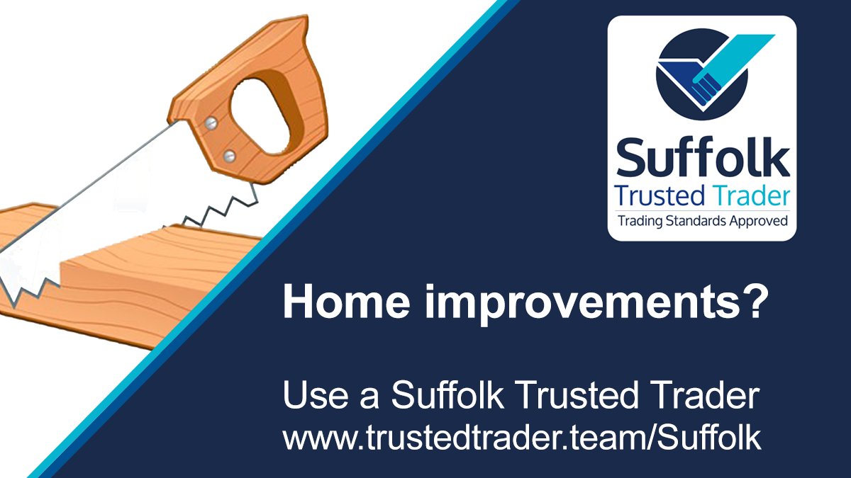 VettedTraders's tweet image. Reduce the risk and protect yourself from doorstep crime, use a Trading Standards Approved Trusted Trader 👷♂️
trustedtrader.team/Suffolk/ #TrustedTrader #TradingStandards #Approved