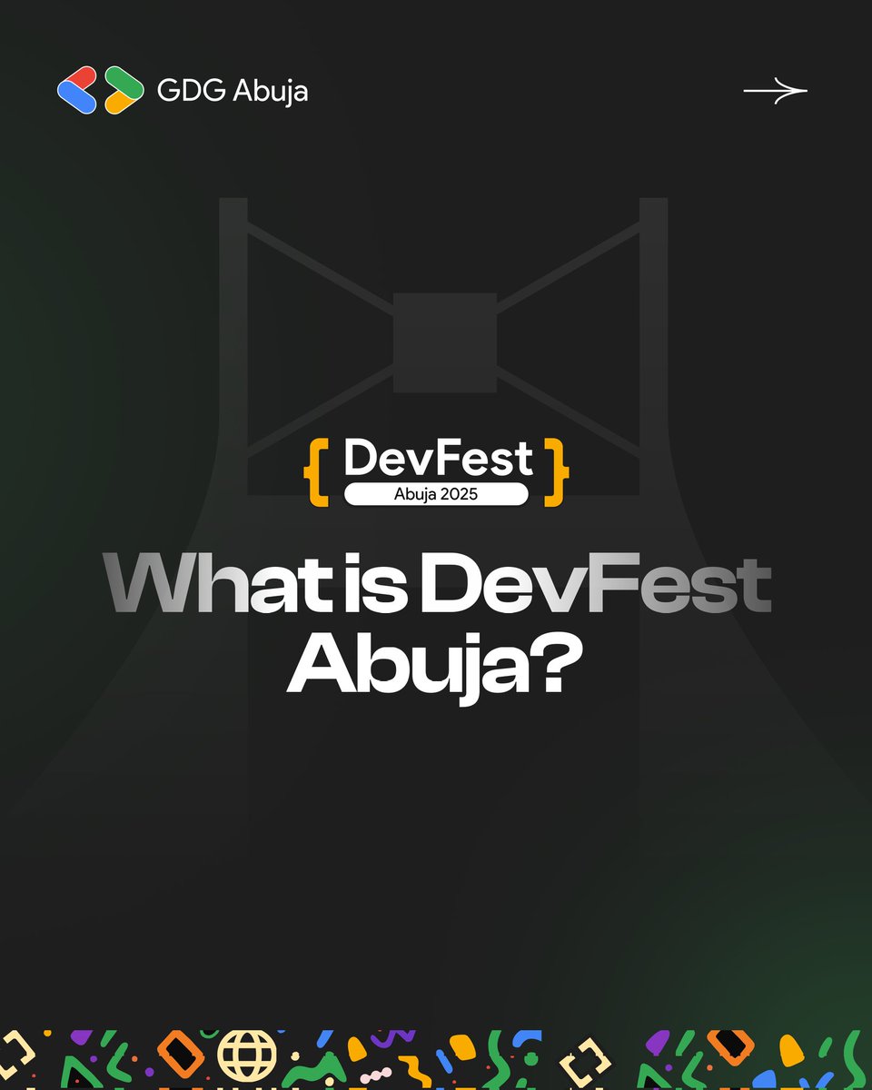 Ever thought🤔 of what DEVFESTABUJA is all about?

This thread is for you!🫵🏾

#Gdgabuja #DevFestAbuja25